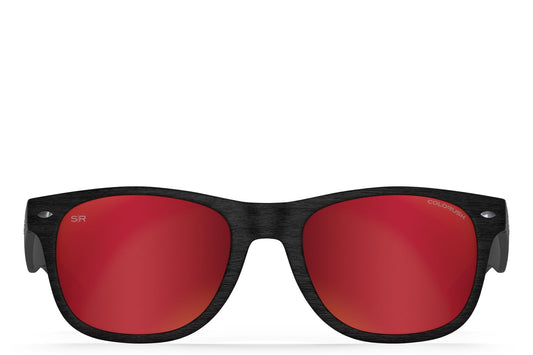 Classic Timber - Black Red Polarized