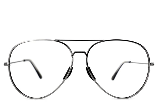 Tangle Free Aviator Small Rx - Gunmetal
